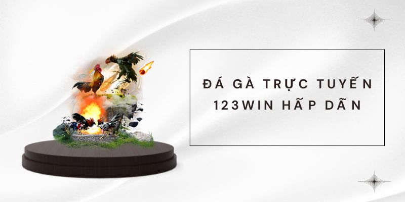 Đá gà trực tuyến 123Win hấp dẫn